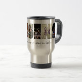 Cousins Photo Collage Travel Mug (Devant droit)