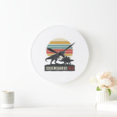 Cousinsaurus Rex Grappige Dinosaur Vintage T-shirt Grote Klok (Huis)