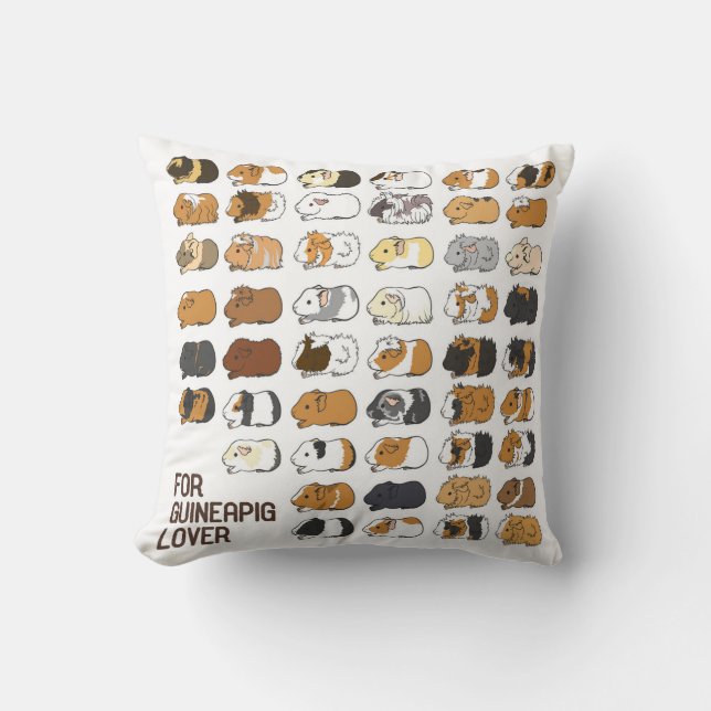 Coussin シンプルモルモットside (Recto)