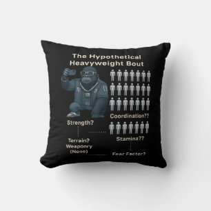 Coussin 100 hommes contre Cool Gorilla
