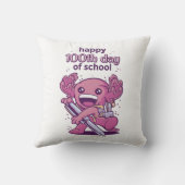 Coussin 100ème jour d'invitation à l'école (Verso)