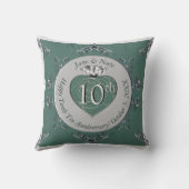 Coussin 10e anniversaire du Mariage Tin (Verso)