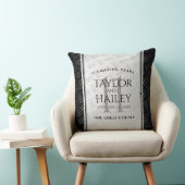 Coussin 11ème anniversaire de Mariage en acier (Chaise)