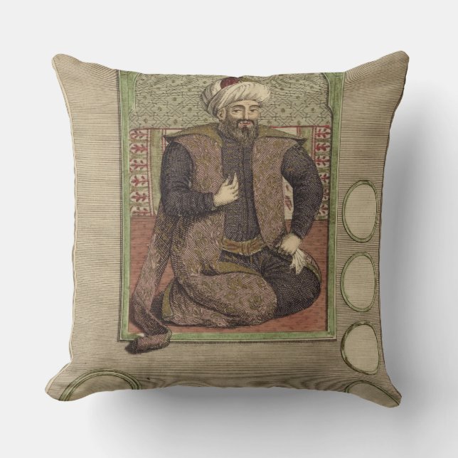 Coussin 1259-1326) fondateurs d'Osman I (de l'empire de (Recto)