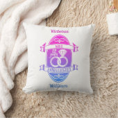 Coussin 12 ans traditionnel Silk 12e anniversaire mariage (Couverture)