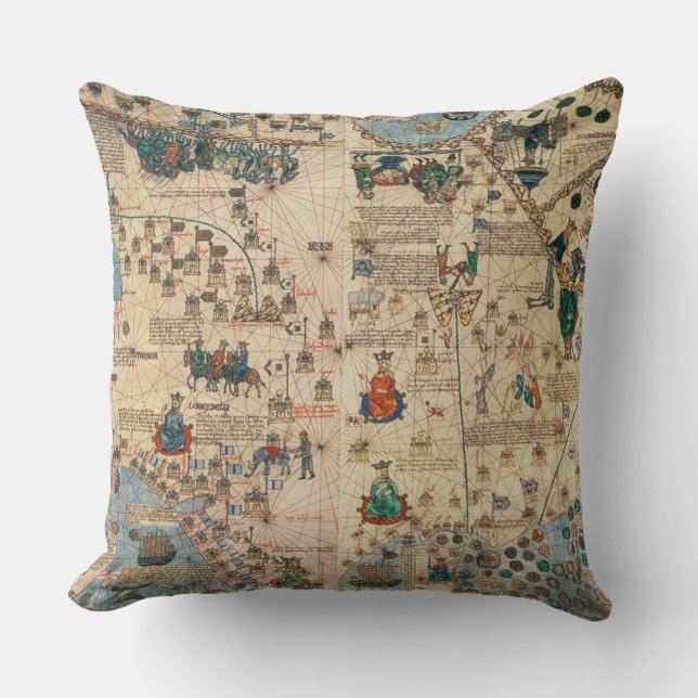Coussin 131-0058260/1 atlas catalan : Petit groupe de (Recto)