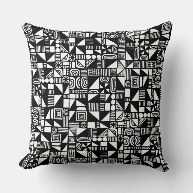 Coussin 150215v2 - Noir (Recto)