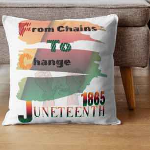 Coussin 1865, 1865 des chaînes pour changer