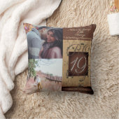 Coussin 19e anniversaire du Mariage bronze foncé   (Couverture)