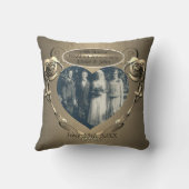 Coussin 19ème/8ème anniversaire du Mariage de bronze(coule (Verso)