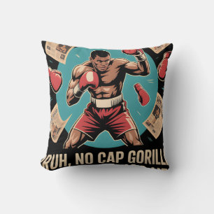Coussin 1 Gorille de Silverback contre 100 humains_1