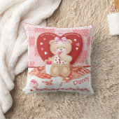 Coussin 1re Saint Valentin Bébée (Couverture)