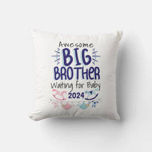 Coussin 2024 Nouveau Big Brother en attente de bébé frère