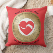 Coussin 2026 Calendrier Amoureux 'Comment je t'aime' (Couverture)