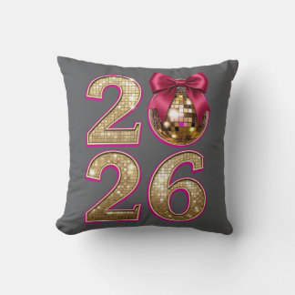 Coussin 2026 Disco Ball Decorative Pillow