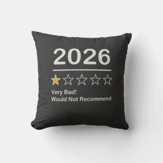 Coussin 2026 une étoile évaluation très mauvaise année