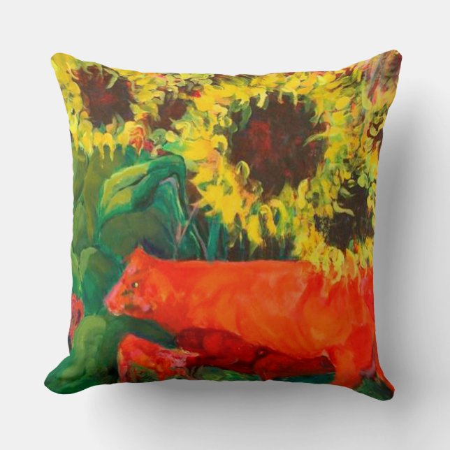 coussin 20X20 COTON RED VWS (Recto)