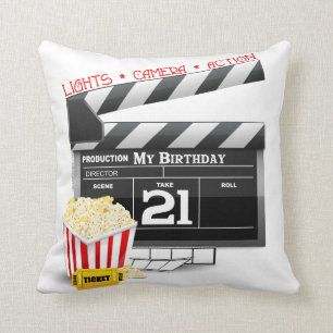 Coussin 21e anniversaire de la fête du cinéma
