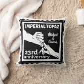 Coussin 23e anniversaire du mariage Imperial Topaz (Couverture)