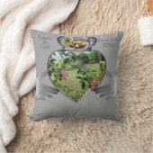 Coussin 23e anniversaire du Mariage Photo Claddaugh Throw  (Couverture)