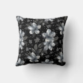 Coussin 25e anniversaire de la Parties scintillant d'argen (Verso)