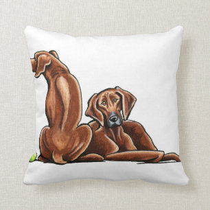 Coussin 2 Rhodesian Ridgebacks