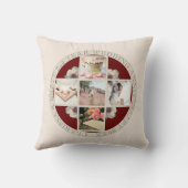 Coussin 2e année. Photos du Cotton 5 anniversaire de l'Mar (Verso)