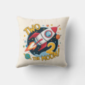 Coussin 2e anniversaire Deux à la Lune (Verso)