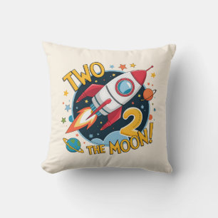 Coussin 2e anniversaire Deux à la Lune