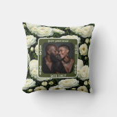 Coussin 2E Anniversaire Mariage Sentimental Pillow (Recto)