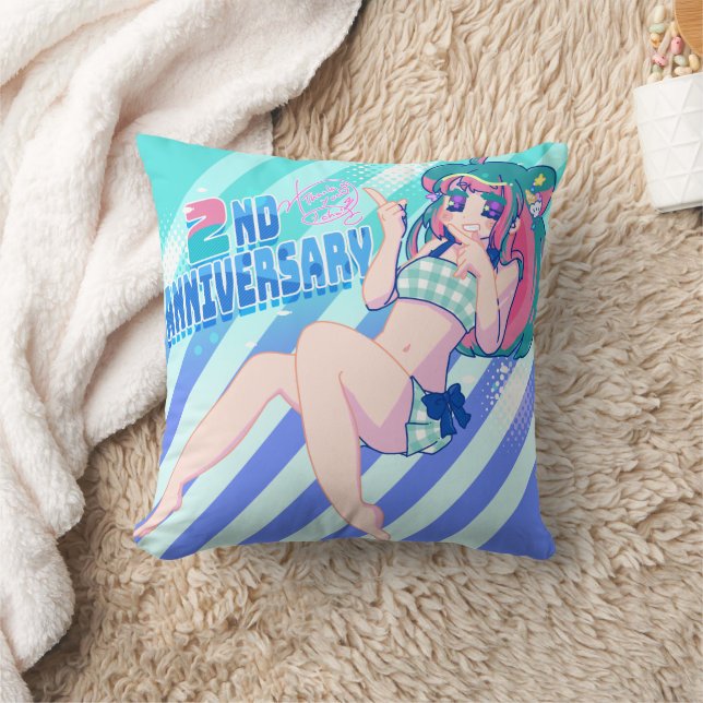 Coussin 2nd Anniversary Hikiringo -- Summer Neto chan (Couverture)