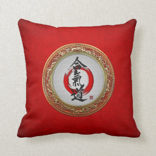 Coussin [300] Calligraphie japonaise - Aikido