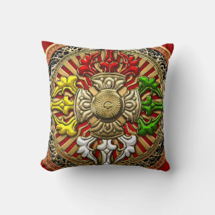 Coussin [300] Tibétain Double Dorje Mandala