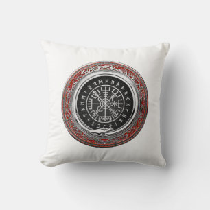 Coussin [300] Vegvisir - Viking Silver Magic Runic Compass