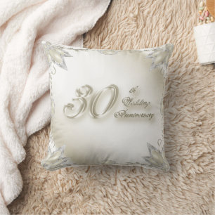 Coussin 30e anniversaire de Mariage Pillow