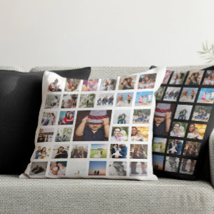 Coussin 33 modèle de collage personnalisé sur mesure
