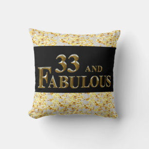 Coussin 33e anniversaire