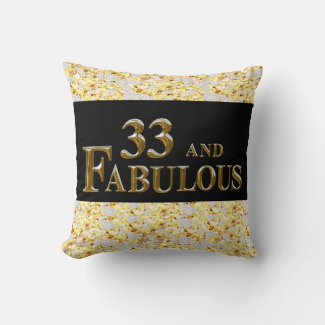 Coussin 33e anniversaire  (Recto)