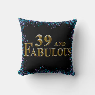 Coussin 39e anniversaire