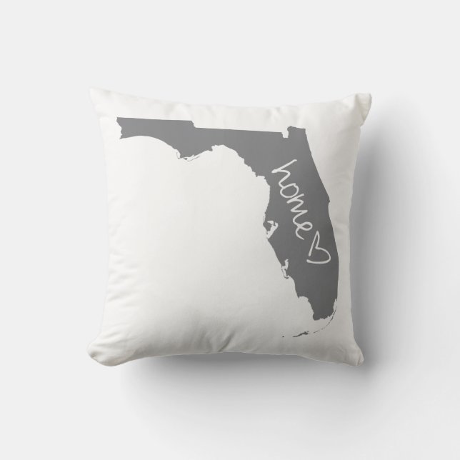 Coussin <3 à la maison la Floride (Recto)