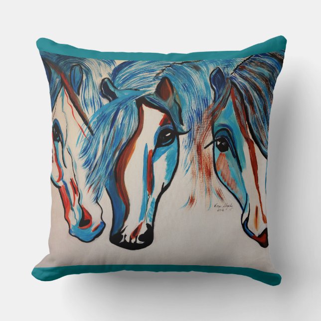 COUSSIN 3 CHEVAUX   D'AMIGO (Recto)