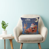 Coussin 3D Style Christmas Night Sleigh Pillow (Chaise)