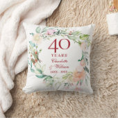 Coussin 40ème anniversaire du Mariage de Ruby Roses Garlan (Couverture)