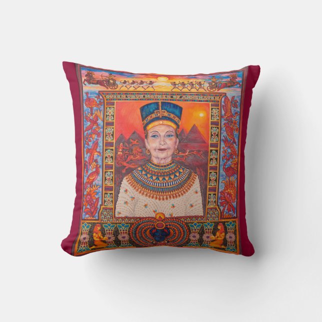 Coussin 41 cm X 41 cm de polyester (Recto)