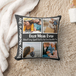 Coussin 4 Collage photo Meilleure maman jamais