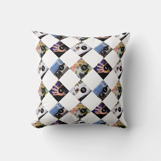 Coussin 4 de vos photos préférées pour en faire une (Recto)