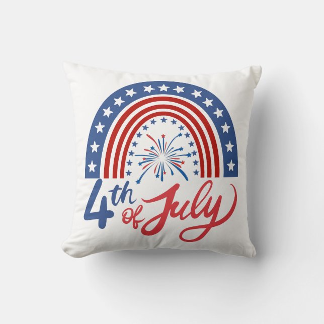 Coussin 4 juillet (Recto)