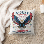 Coussin 4 juillet 2026 - Célébration de 250 Ans (Couverture)