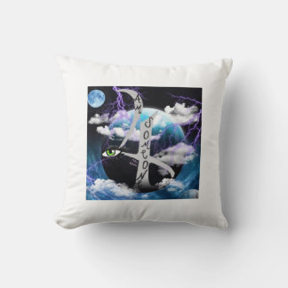 Coussin 4 Oeil AM Quelqu'Un Jetant L'Oreiller