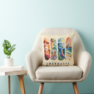 Coussin 4-Panel Scenic Australie